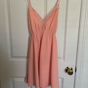 Cross Back mini Dress